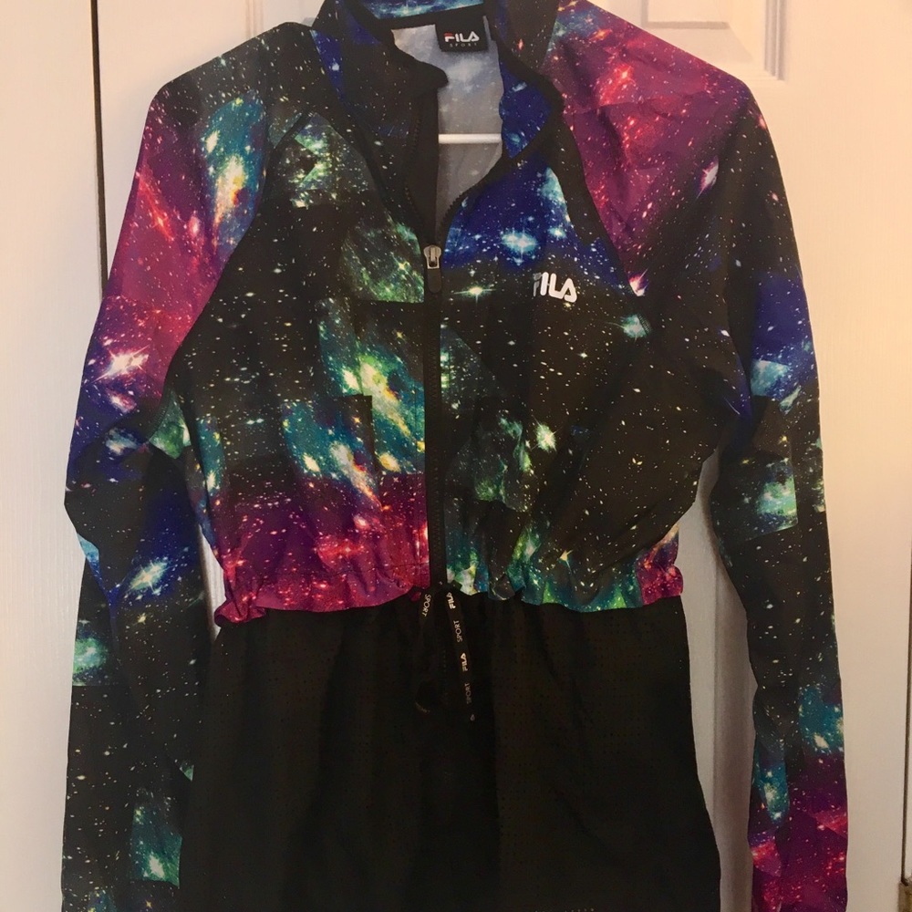 FILA Light Running Jacket - Galaxy theme
